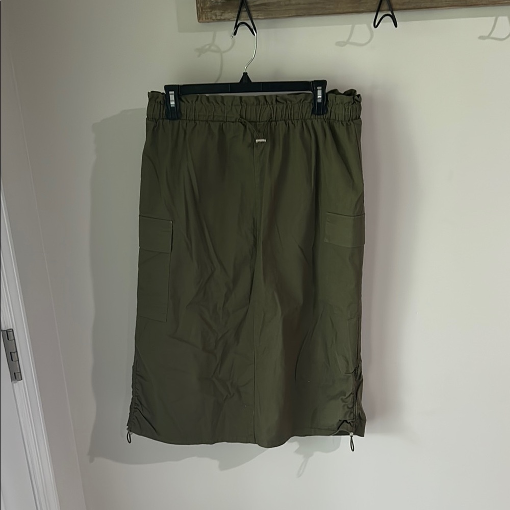 Rachel Zoe Olive Green Women's cargo Skirt